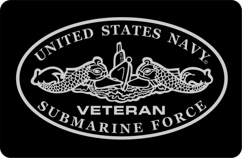 U.S. Navy Veteran Submarine Force - Tow Hitch Cover